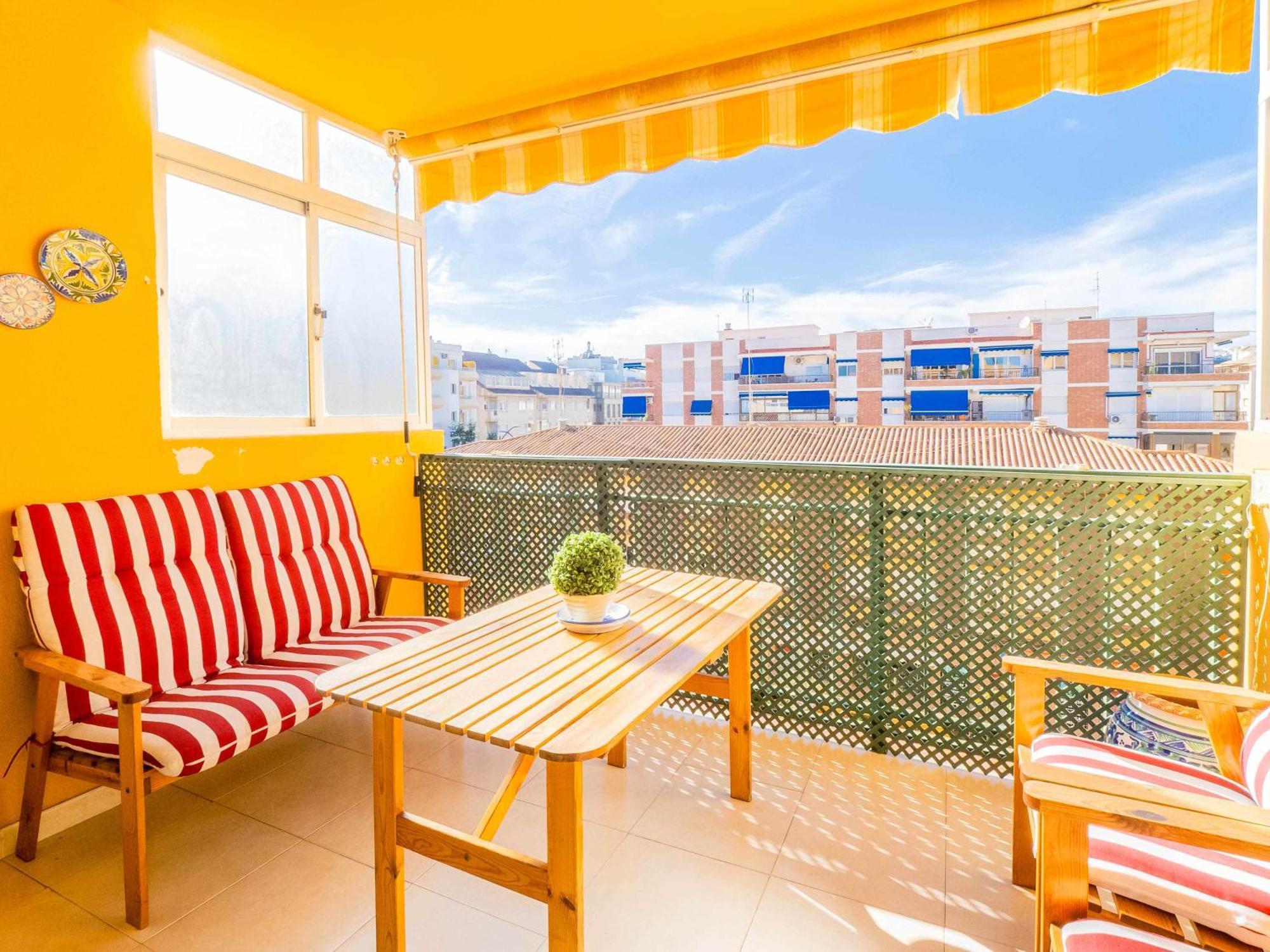 Centrico Apartamento Con Terraza En La Playa Rincón de la Victoria Dış mekan fotoğraf